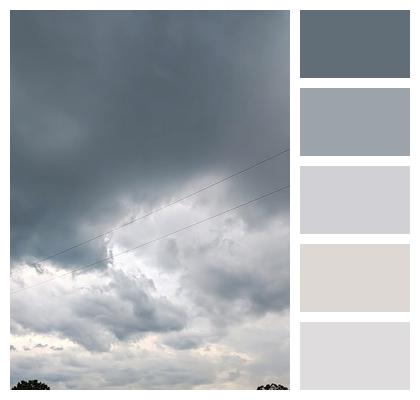 Thunderstorm Cumulus Storm Clouds Image